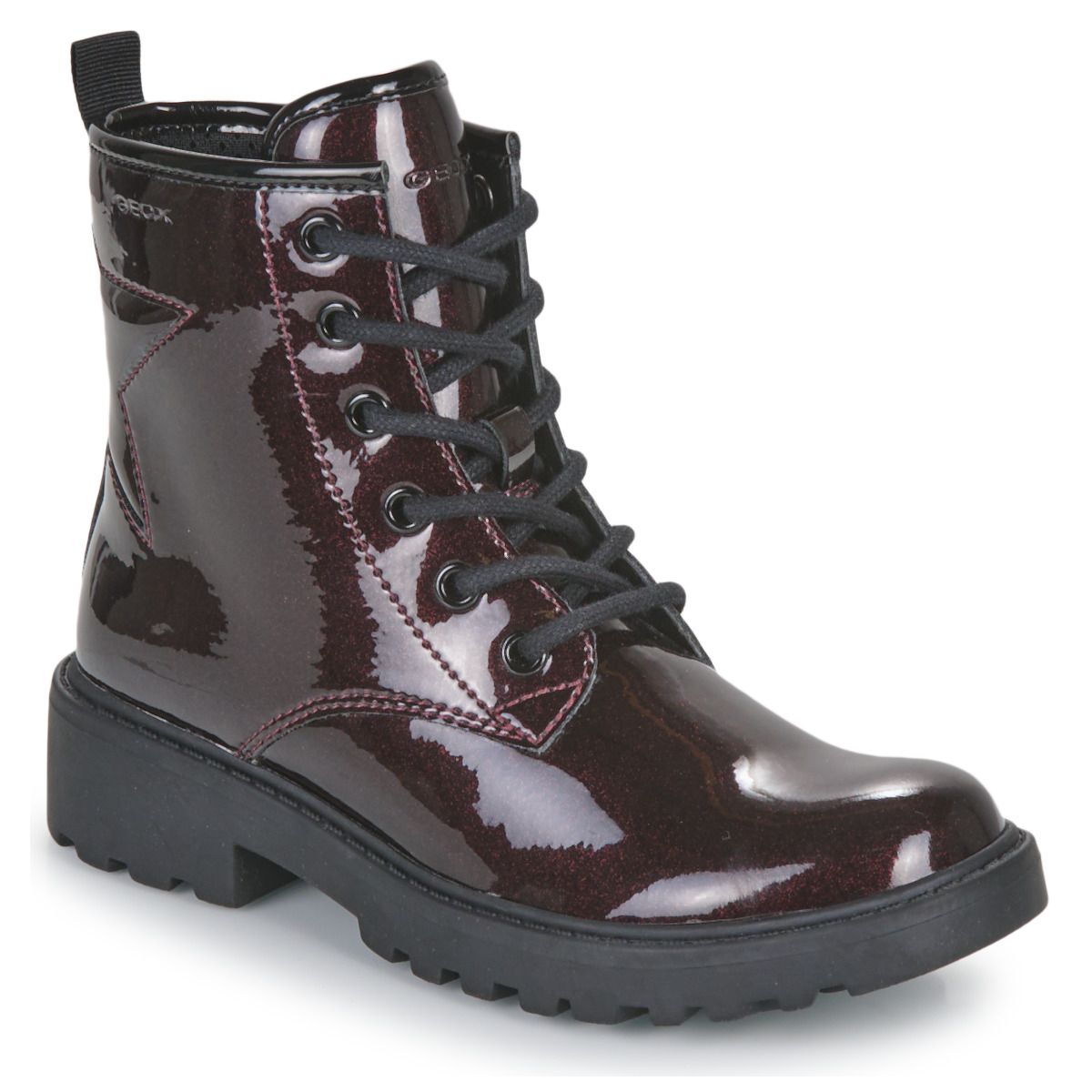 Stivaletti bambina ragazza Geox J CASEY GIRL G in bordeaux, eleganti e comodi, ideali per ogni occasione. Scarpe di alta qualità, perfette per la stagione, con suola antiscivolo e materiali traspiranti. Acquista i migliori stivaletti Geox per il tuo stile.