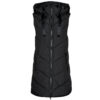 JDY JDYSKYLAR PADDED HOOD WAISTCOAT OTW Schwarz Daunenwesten Damen