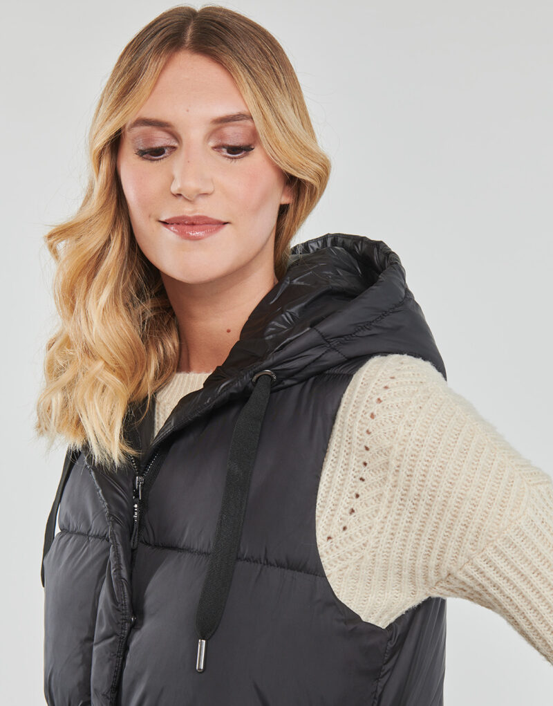 Piumino Only ONLNEWASTA PUFFER WAISTCOAT CC OTW Nero Piumini Donna - 5