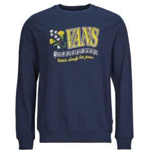 Felpe  Vans  NOTED CREW  Marine -  Felpe Abbigliamento Uomo