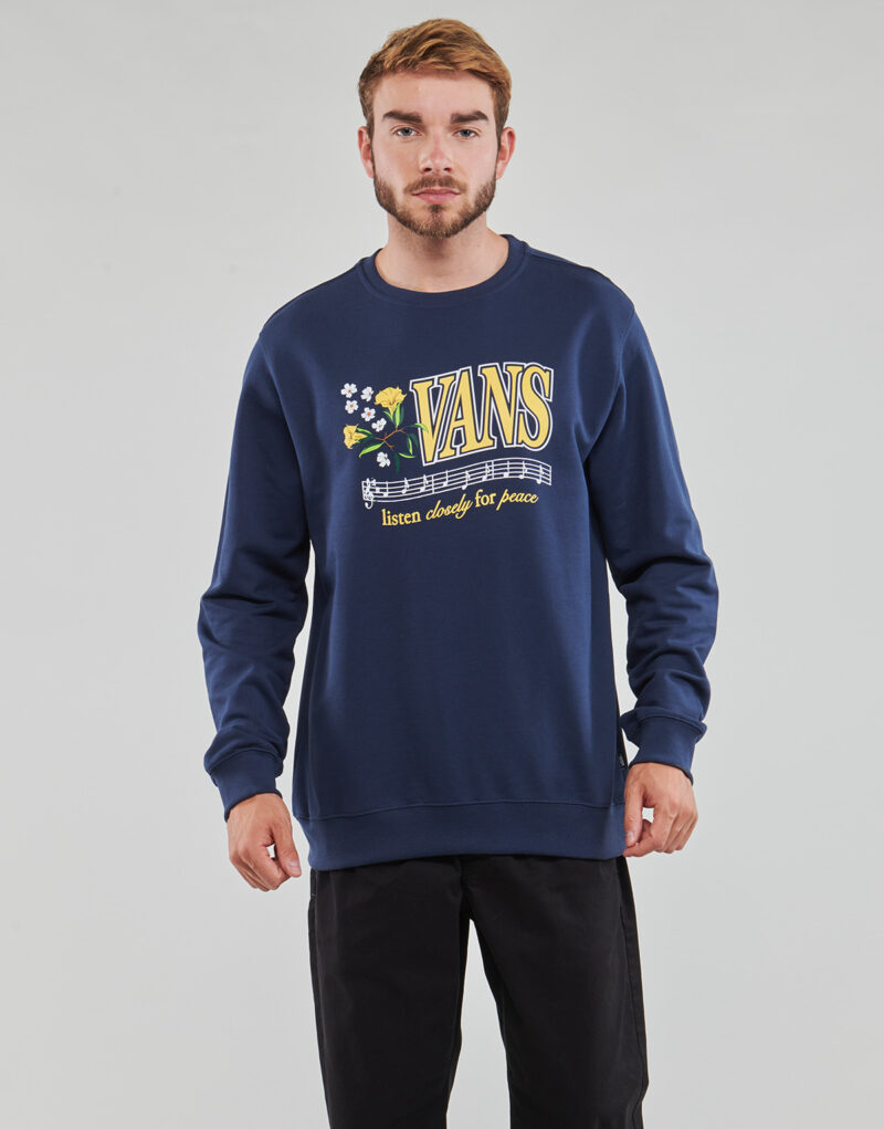 Vans NOTED CREW Navy Men's Sweatshirts - 2