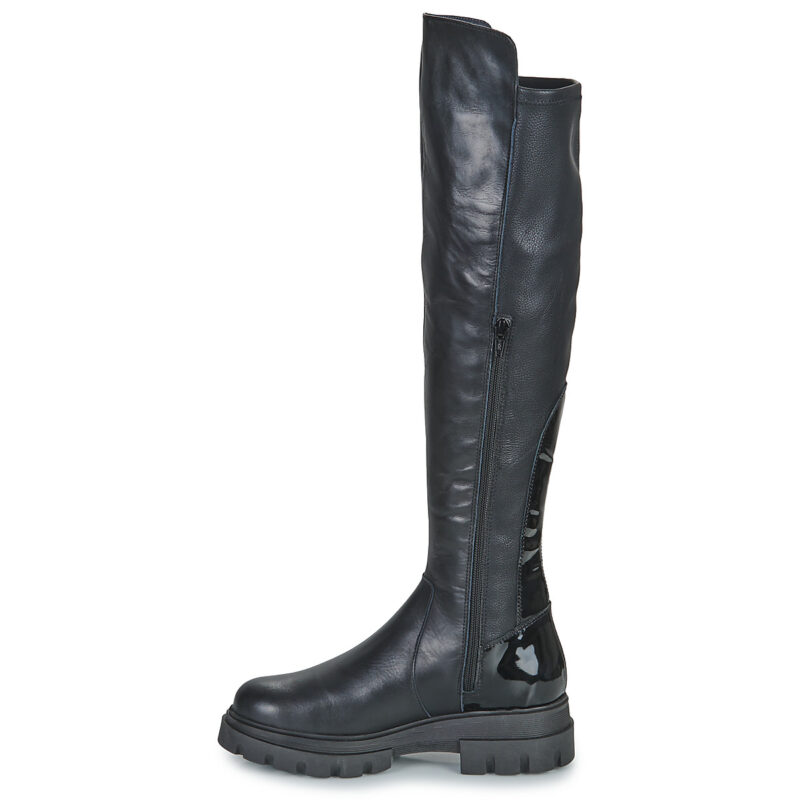 JB Martin FELICIA Schwarz Damen Overknee-Stiefel - 4