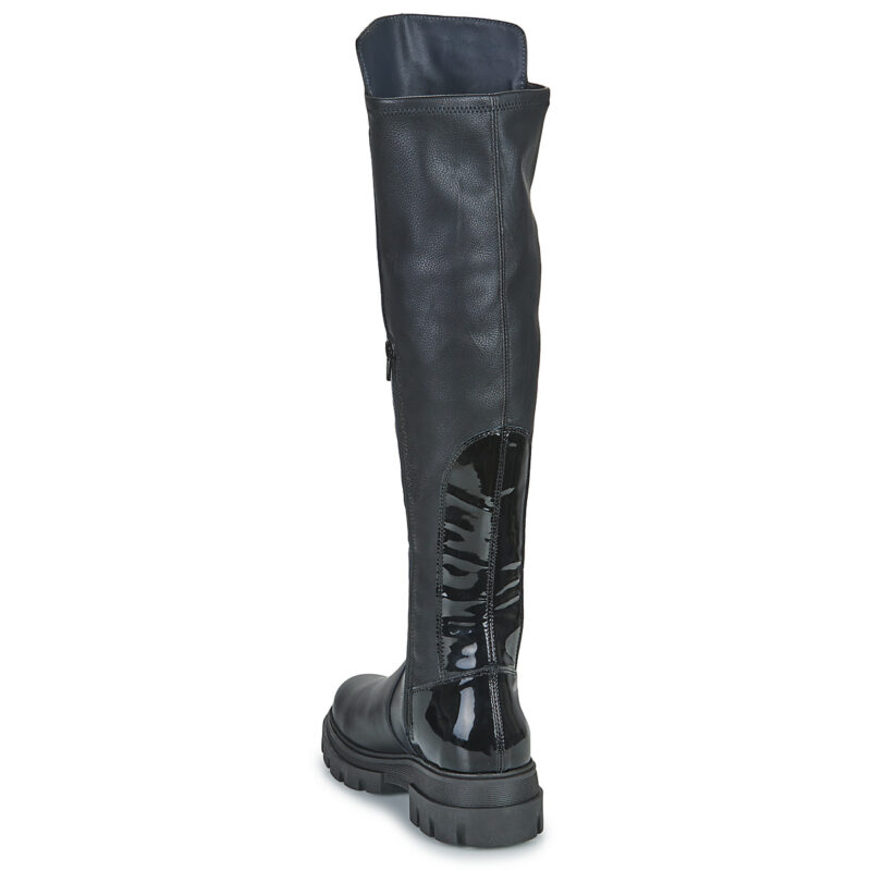 JB Martin FELICIA Schwarz Damen Overknee-Stiefel - 5