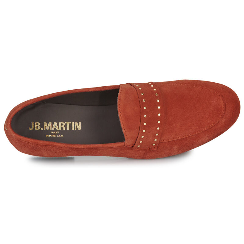 JB Martin FRANCHE ROCK Arancio Mocassini Donna - 6