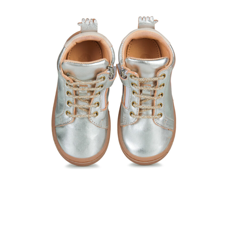 Easy Peasy MY FLEXOO LACET Argento Baskets Fille - 2