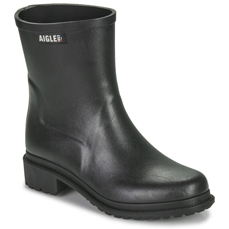Aigle FULFEED MID Black Rain Boots Women - 1