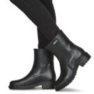 Aigle FULFEED MID Black Rain Boots Women - 8