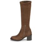 JB Martin BRILLE Brown Heeled Boots Women - 4