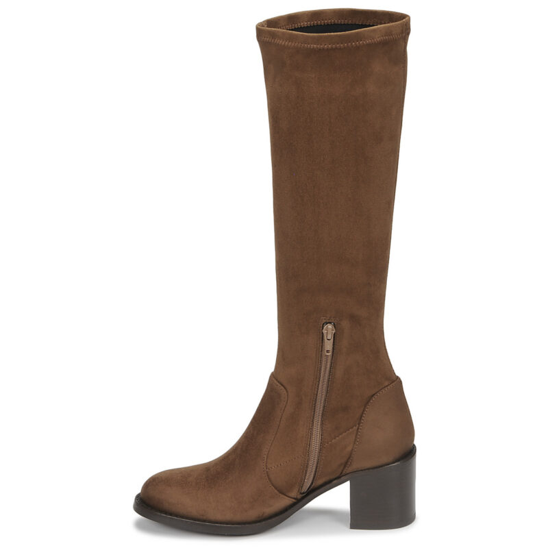 JB Martin BRILLE Brown Heeled Boots Women - 4