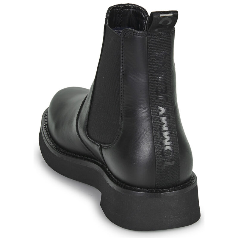 Tommy Jeans  TJW CHELSEA FLAT BOOT  Nero -  Stivaletti Donna - 5