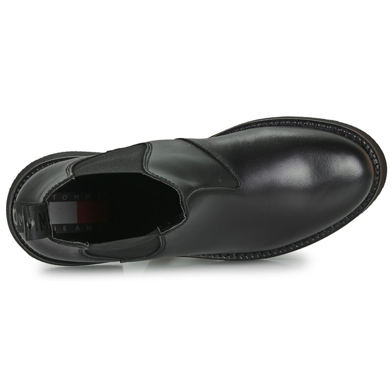 Tommy Jeans  TJW CHELSEA FLAT BOOT  Nero -  Stivaletti Donna - 6