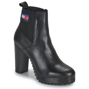 Tommy Jeans  Essentials High Heel Boot  Nero -  Stivaletti Donna