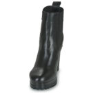 Tommy Jeans Essentials High Heel Boot Black Women's Ankle Boots - 3
