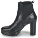 Tommy Jeans Essentials High Heel Boot Black Women's Ankle Boots - 4