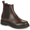 Tommy Jeans  TJW CHELSEA FLAT BOOT  Marrone -  Stivaletti Donna