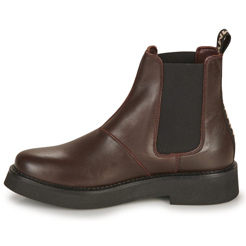 Tommy Jeans TJW CHELSEA FLAT BOOT Marrone Stivaletti Donna - 4