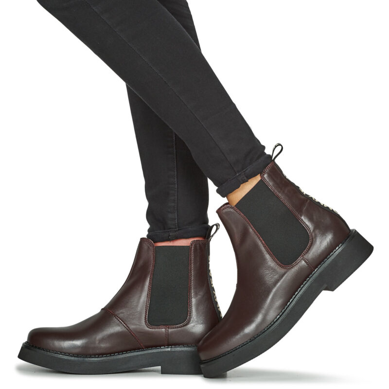 Tommy Jeans TJW CHELSEA FLAT BOOT Marrone Stivaletti Donna - 8