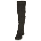 Les Tropeziennes par M.Belarbi DOROTHY Black Mid-Calf Boots Women - 3