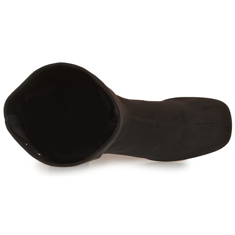 Les Tropeziennes par M.Belarbi DOROTHY Black Mid-Calf Boots Women - 6