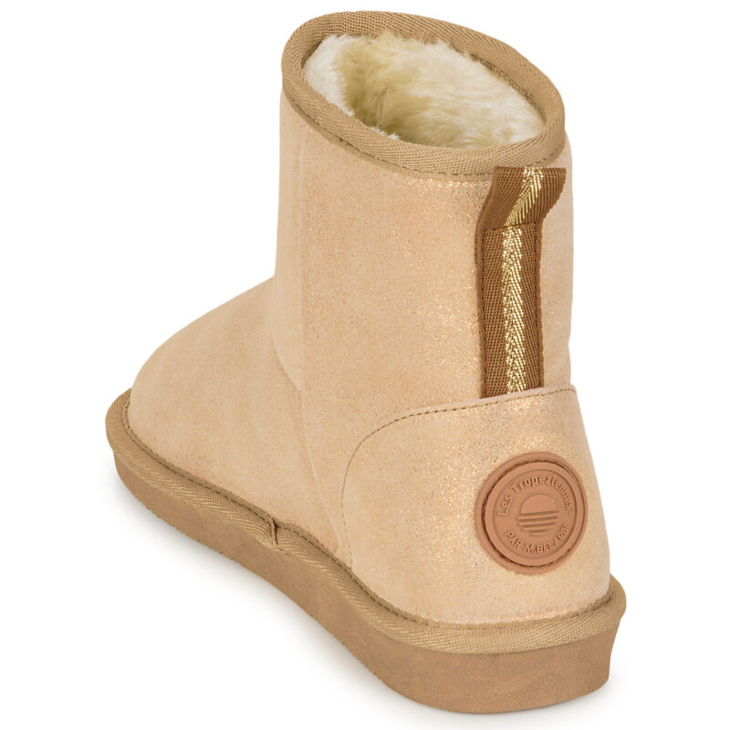 Les Tropeziennes par M.Belarbi CHIMET Beige Women's Ankle Boots - 5