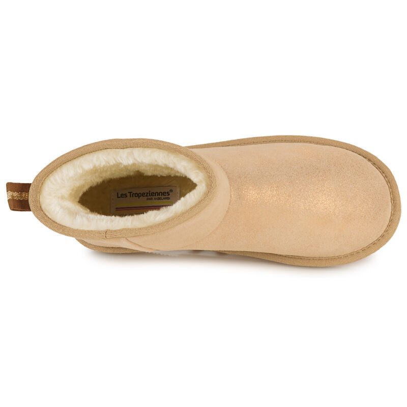 Les Tropeziennes par M.Belarbi CHIMET Beige Women's Ankle Boots - 6
