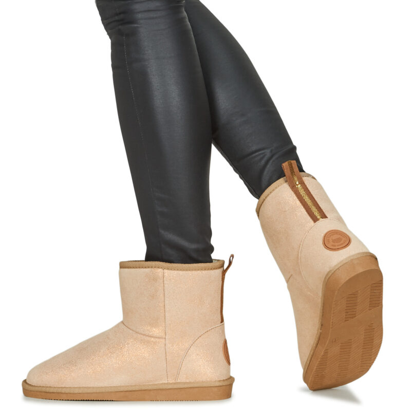 Les Tropeziennes par M.Belarbi CHIMET Beige Women's Ankle Boots - 8
