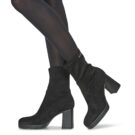 Les Tropeziennes par M.Belarbi DANAE Schwarz Damen Stiefeletten - 8