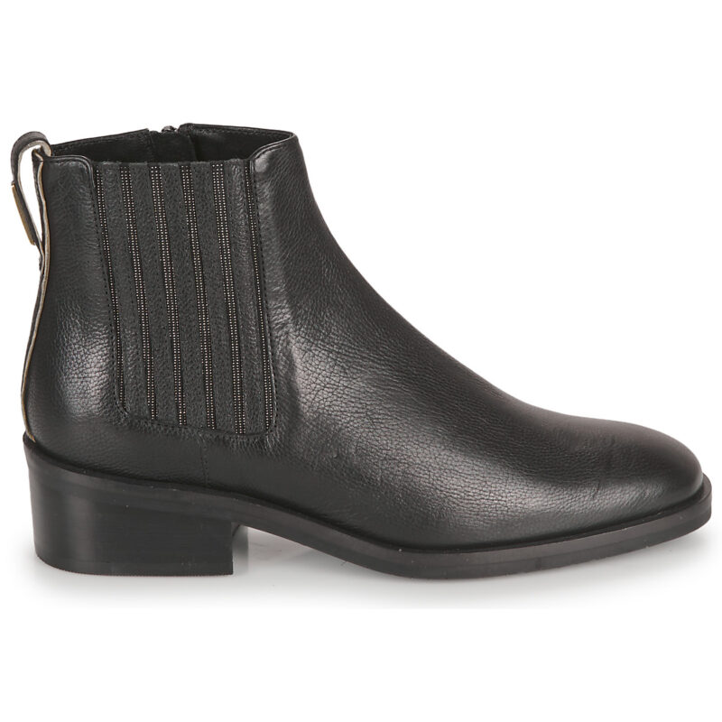 Les Tropeziennes par M.Belarbi LUDIVA Black Women's Ankle Boots - 2