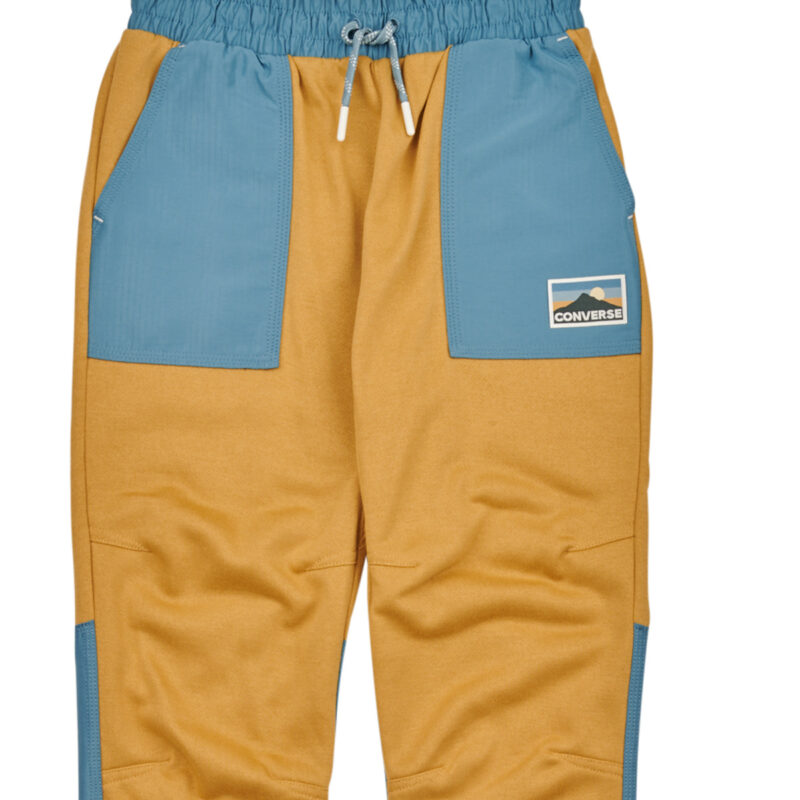 Pantaloni Sportivi ragazzo Converse GEAREDUPBLOCKEDFTMIX PANT Multicolore Pantaloni Sportivi Bambino - 3