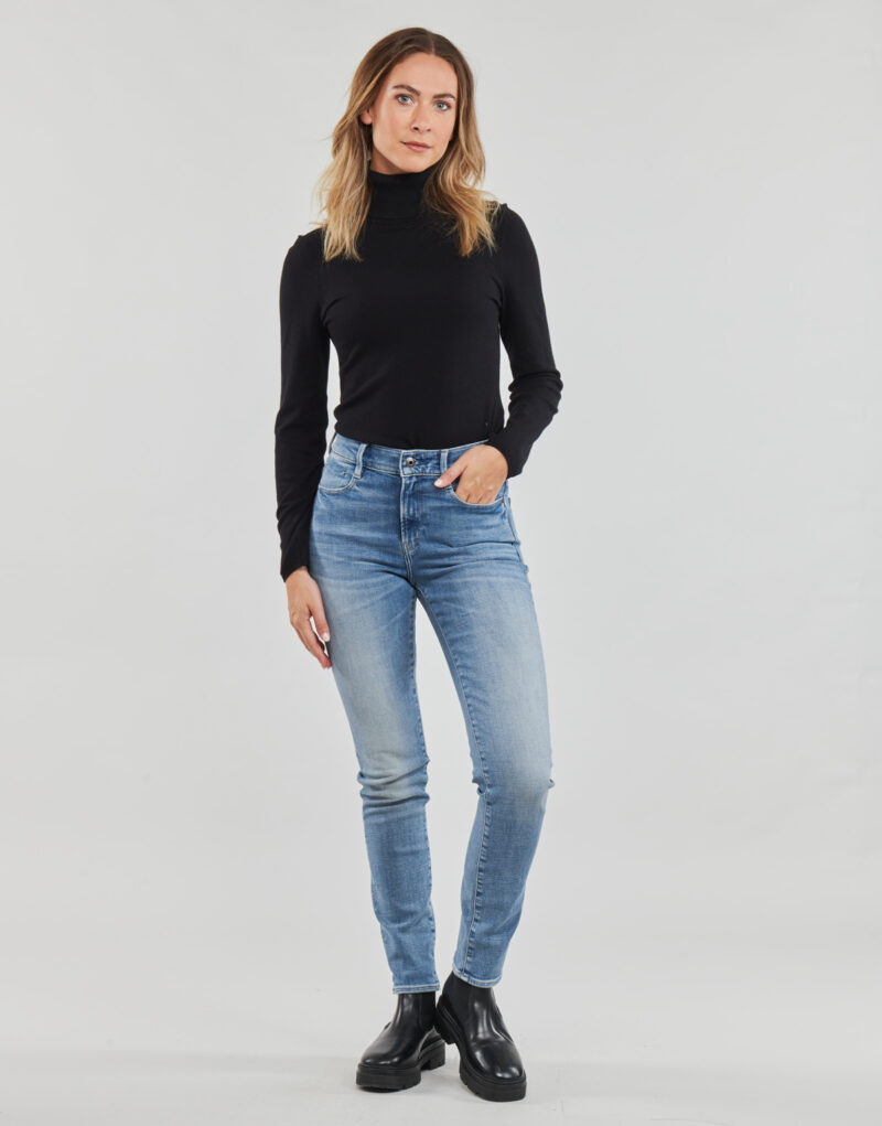 Jeans G-Star Raw ACE 2.0 SLIM STRAIGHT WMN Azul Jeans Mujer - 2