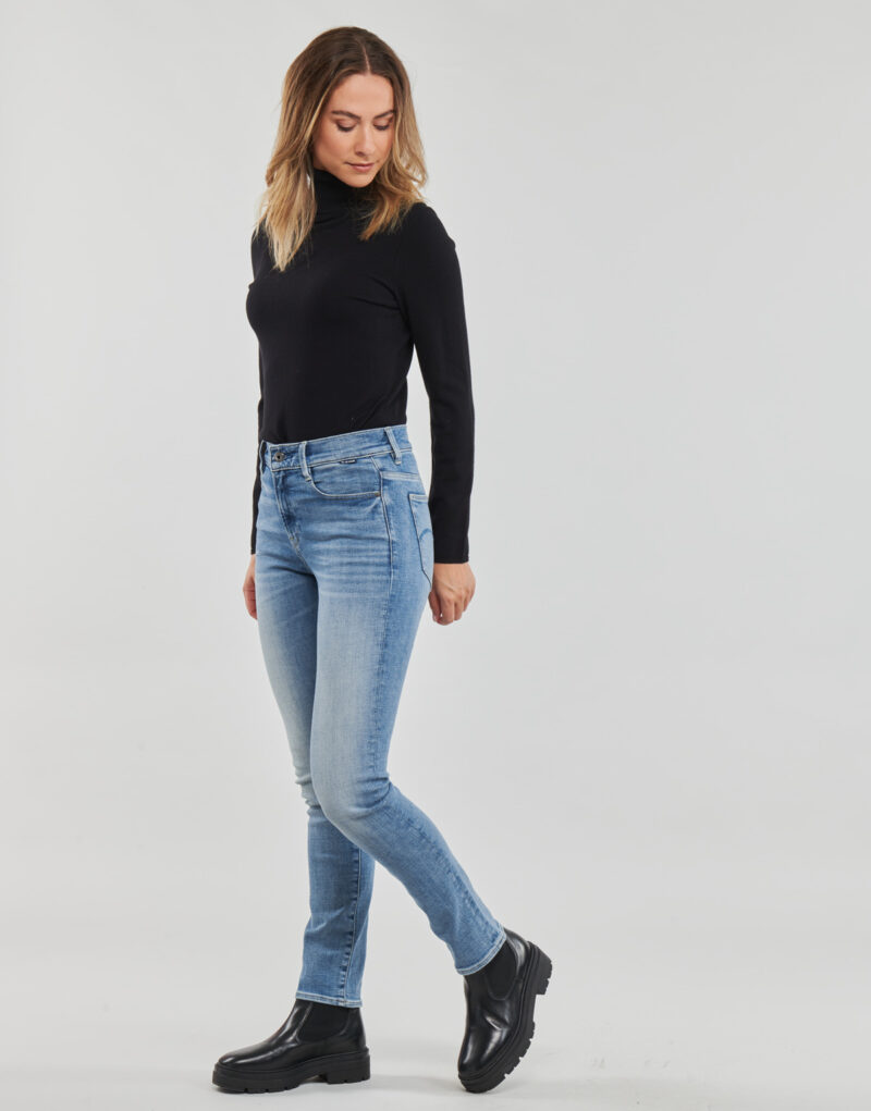 Jeans G-Star Raw ACE 2.0 SLIM STRAIGHT WMN Azul Jeans Mujer - 3
