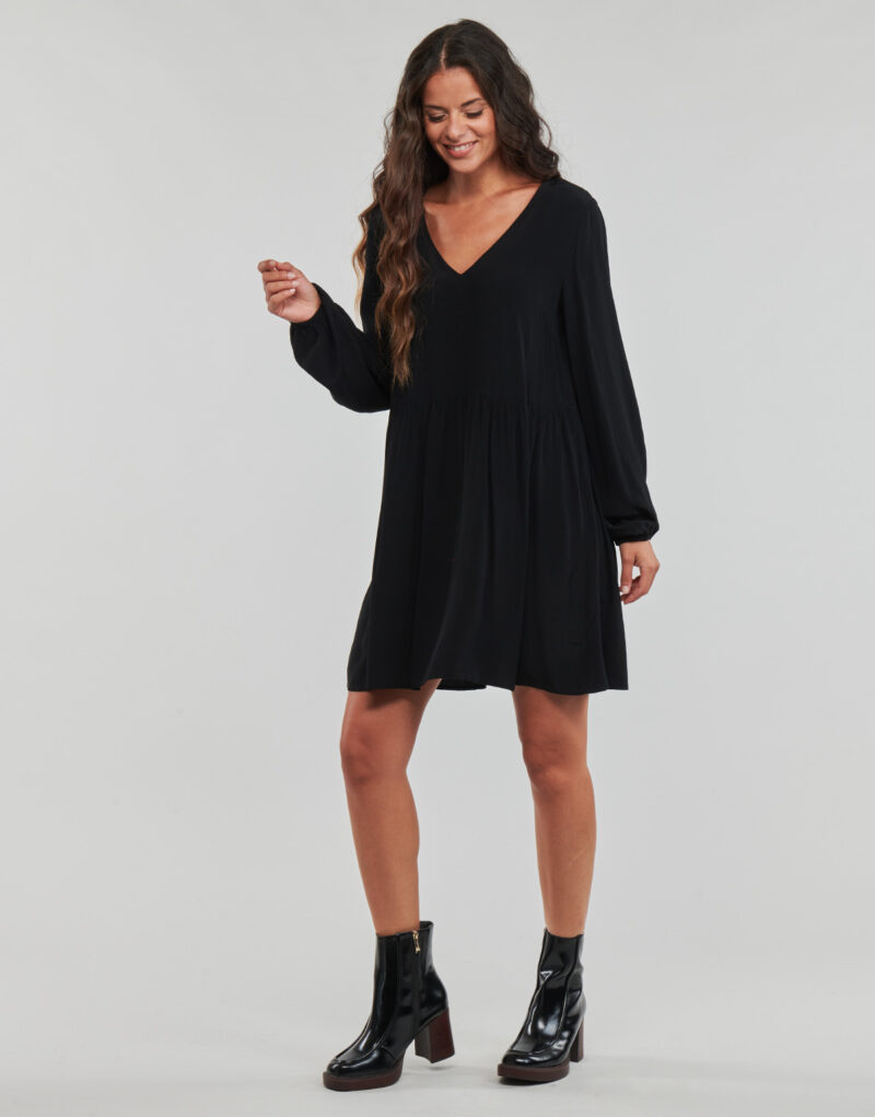 Vila VIFINI L/S SHORT DRESS Black Short Dress Women - 3
