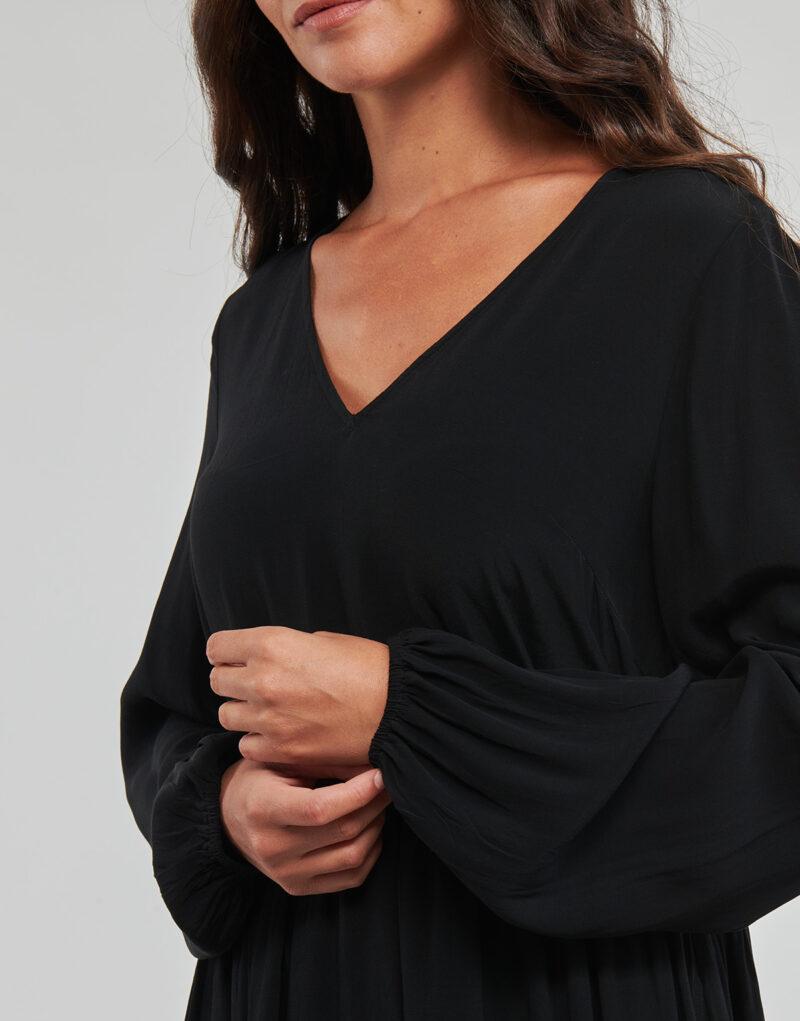 Vila VIFINI L/S SHORT DRESS Black Short Dress Women - 5