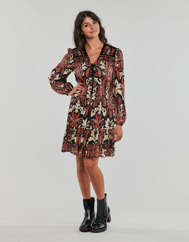 Abito corto Derhy AGRIPPINE ROBE Multicolore Abiti corti Donna - 2