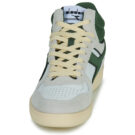 Diadora MAGIC BASKET DEMI CUT SUEDE LEATHER White High-top Sneakers Men - 3