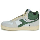 Diadora MAGIC BASKET DEMI CUT SUEDE LEATHER Blanc Baskets montantes Femme - 4
