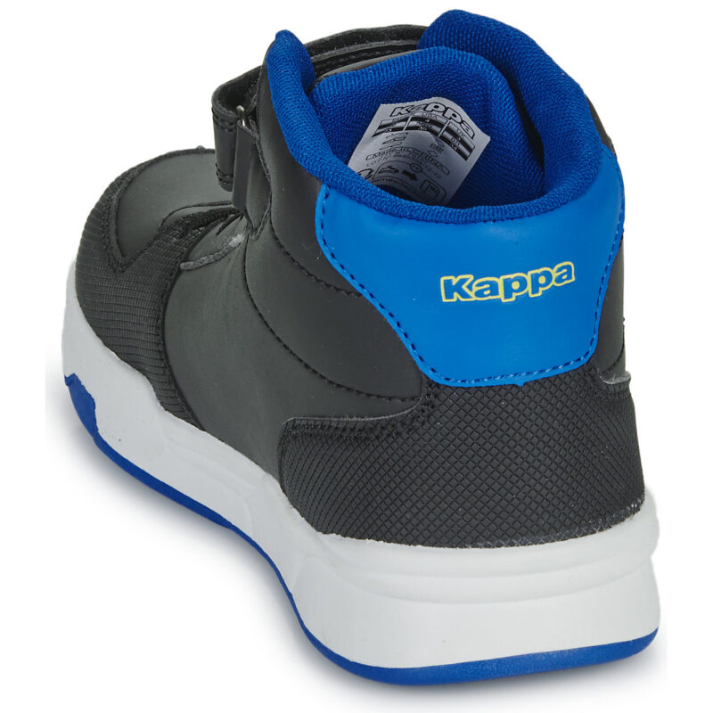 Kappa OSCAR MID KID EV Noir Baskets Enfant - 5