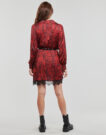 Abito corto Liu Jo MF3044 Bordeaux Abiti corti Donna - 4
