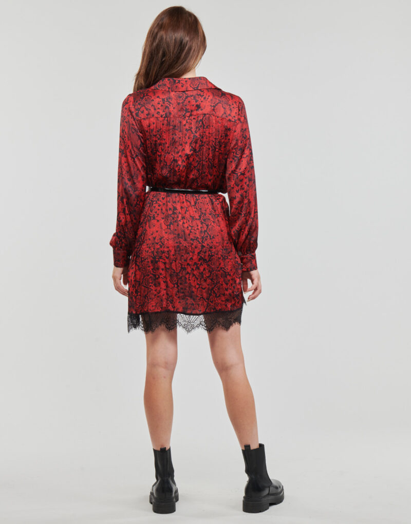 Abito corto Liu Jo MF3044 Bordeaux Abiti corti Donna - 4