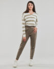 Pantalone Chino  Only  ONLPOPTRASH LIFE EASY COL PANT PNT  Marrone Pantaloni Chino Donna - 2