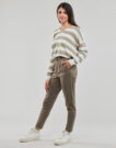 Pantalone Chino  Only  ONLPOPTRASH LIFE EASY COL PANT PNT  Marrone Pantaloni Chino Donna - 3