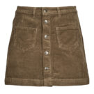 jupes courtes Only Jupe courte en cordon ONLAMAZING HW marron pour femme - 1