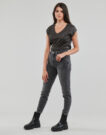 Jeans Mom Only ONLEMILY STRETCH HW ST AK DNM CRO614 Grigio Jeans Mom Donna - 3