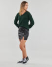 Gonne corte Only ONLLENI FAUX LEATHER SLIT SKIRT PNT Nero Gonne corte Donna - 3