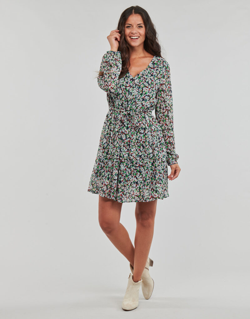 Abito corto Only ONLDANIELLE FR L/S LUREX DRESS PTM Multicolore Abiti corti Donna - 2