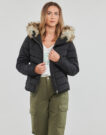 Piumino Only ONLELLAN QUILTED HOOD JACKET CC OTW Nero Piumini Donna - 2