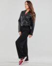 Giacca in pelle Only ONLLOUIE FAUX LEAHTER BIKER OTW Nero Giacche in pelle Donna - 3