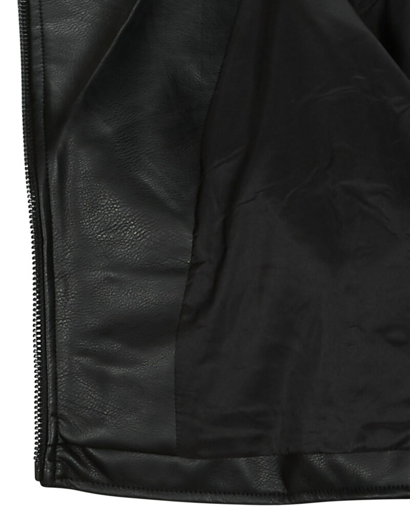 Giacca in pelle Only ONLLOUIE FAUX LEAHTER BIKER OTW Nero Giacche in pelle Donna - 6