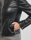 Giacca in pelle Only ONLVICS FAUX LEATHER JACKET OTW Nero Giacche in pelle Donna - 5