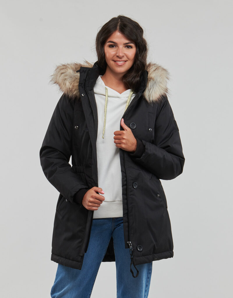 Parka Only ONLIRIS FUR WINTER PARKA CC 2023 OTW Nero Parka Donna - 2